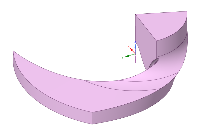 SCDM扭曲叶片单流道抽取方法2